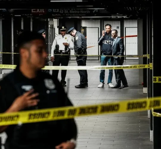 El incidente ocurrió alrededor de las 9.50 hora local (13.50 GMT) en un andén del metro de Gradn Central, una de las estaciones más grandes y concurridas de la ciudad, en pleno Manhattan.