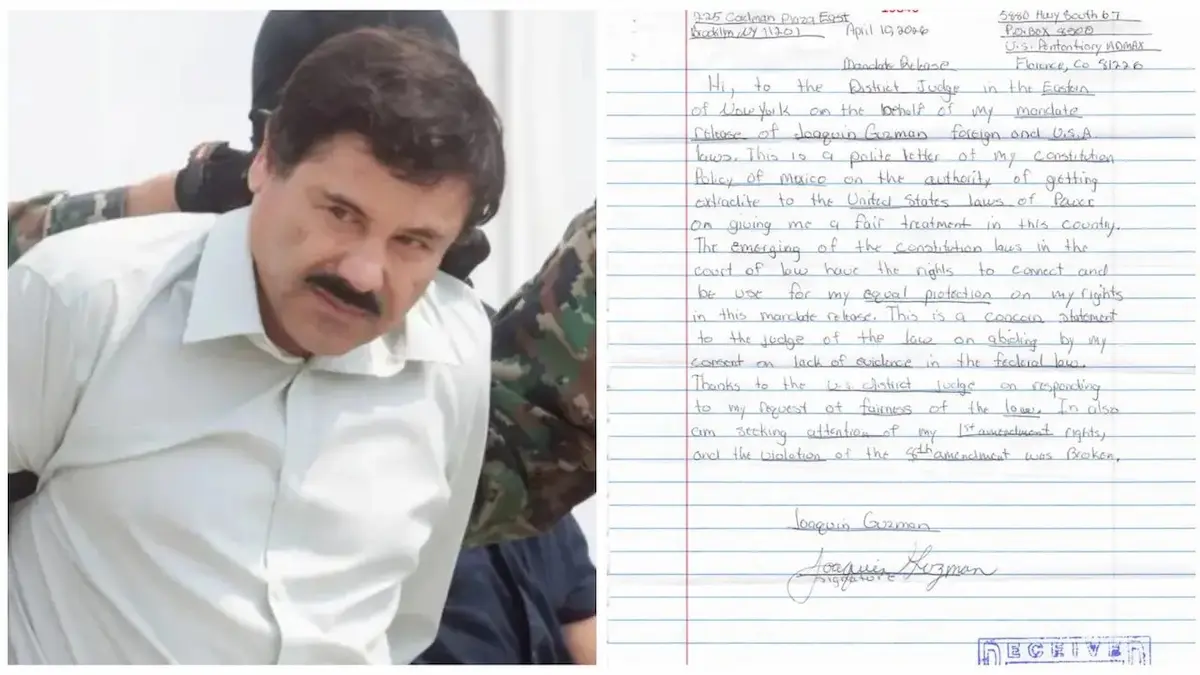 Joaquín Guzmán Loera cumple cadena perpetua en una prisión de máxima seguridad en EU