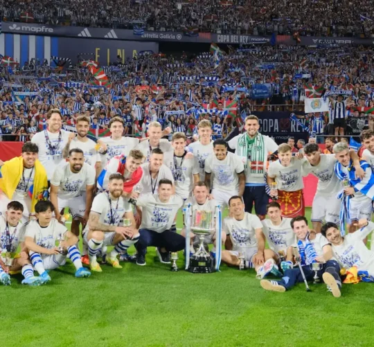 La tanda de penales coronó a la Real Sociedad como campeona de la Copa del Rey 2026