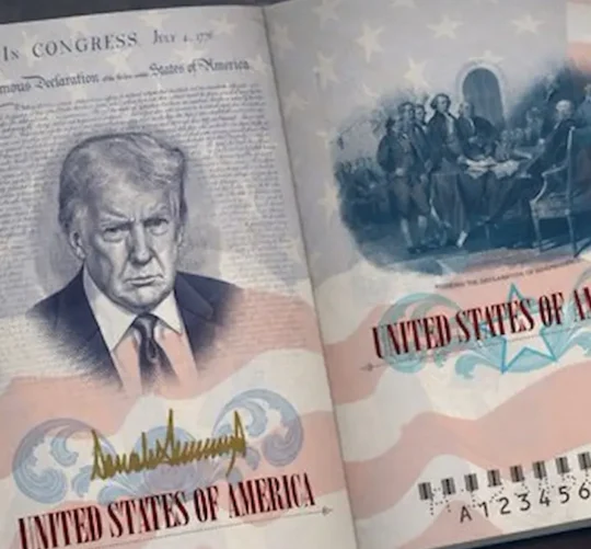 Los pasaportes se pondrán en circulación como parte de las celebraciones del 250 aniversario de la Declaración de Independencia de Estados Unidos en julio