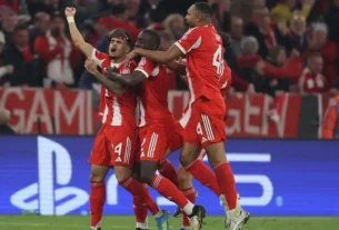 El Bayern Munich avanzó a semifinales de la Liga de Campeones de Europa tras ganar 4-3 en la vuelta de cuartos al Real Madrid