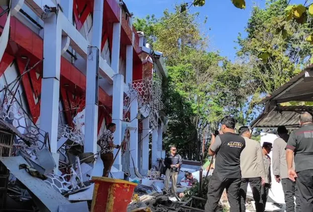 Para Indonesia, la alerta es de olas entre 0,3 metros y un metro