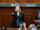 Yeraldine Bonilla declaró que asume con responsabilidad la confianza depositada en ella para ocupar el cargo de gobernadora interina en un momento complejo para el estado.