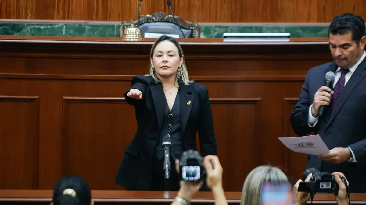 Yeraldine Bonilla declaró que asume con responsabilidad la confianza depositada en ella para ocupar el cargo de gobernadora interina en un momento complejo para el estado.
