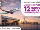 nuevos vuelos desde puebla