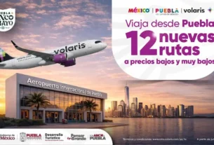 nuevos vuelos desde puebla