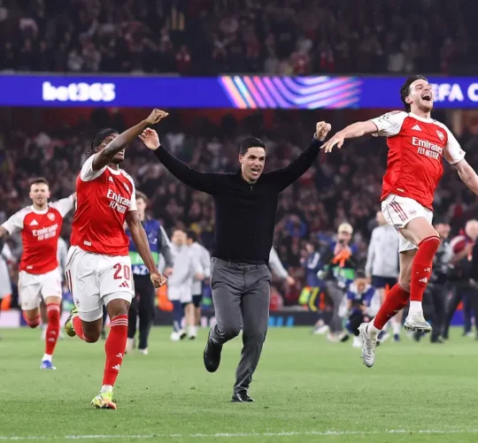 El Arsenal disputará la final de Liga de Campeones de Europa por primera vez en 20 años