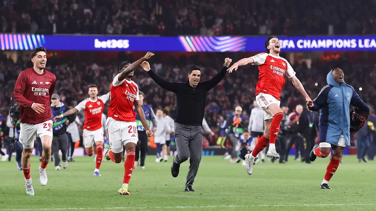 El Arsenal disputará la final de Liga de Campeones de Europa por primera vez en 20 años
