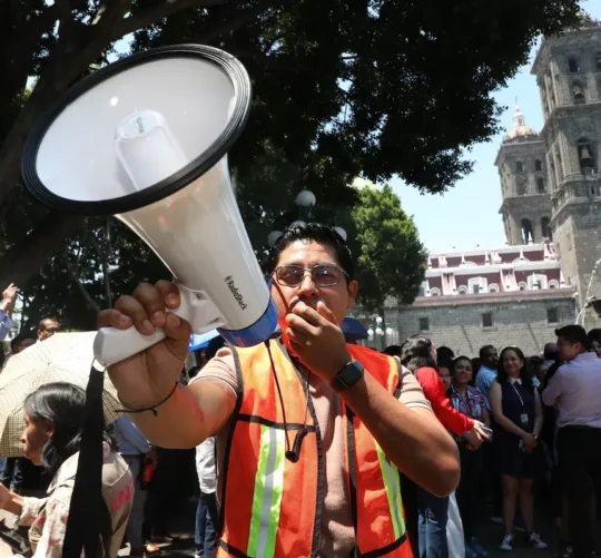 particiapacion de puebla en el simulacro nacional mayo 2026