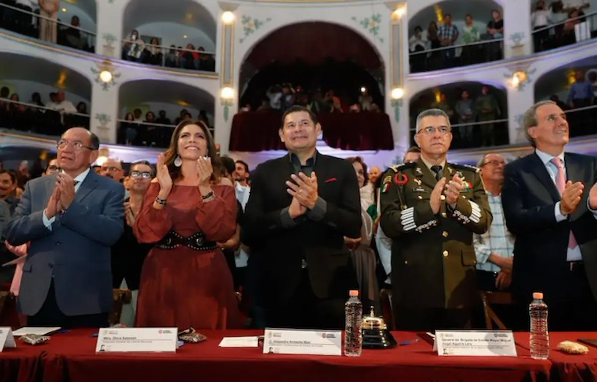 se dedico el Sorteo Mayor número 4011 dedicado al 164 aniversario de la Batalla de Puebla realizado en el Teatro Principal