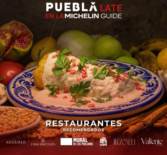 puebla en la guia michelin