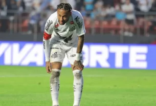 El médico confirmó la lesión tan solo dos días después de que Neymar fuera incluido en la lista de 26 convocados por el técnico Carlo Ancelotti para la selección brasileña