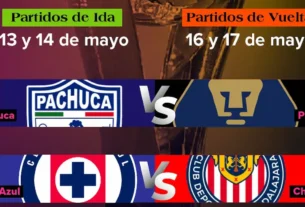 Cruz Azul y Guadalajara abrirán este miércoles en el Estadio Azteca Banorte y se completará el jueves con el duelo entre Pumas y Pachuca en el Estadio Hidalgo.