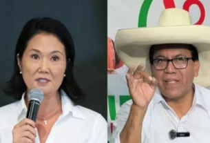 El Jurado Nacional de Elecciones de Perú determinó que Keiko Fujimori fue la candidata más votada, seguida de Roberto Sánchez