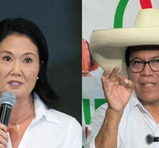 El Jurado Nacional de Elecciones de Perú determinó que Keiko Fujimori fue la candidata más votada, seguida de Roberto Sánchez