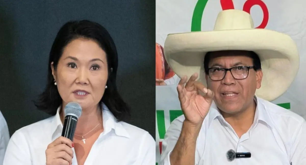 El Jurado Nacional de Elecciones de Perú determinó que Keiko Fujimori fue la candidata más votada, seguida de Roberto Sánchez