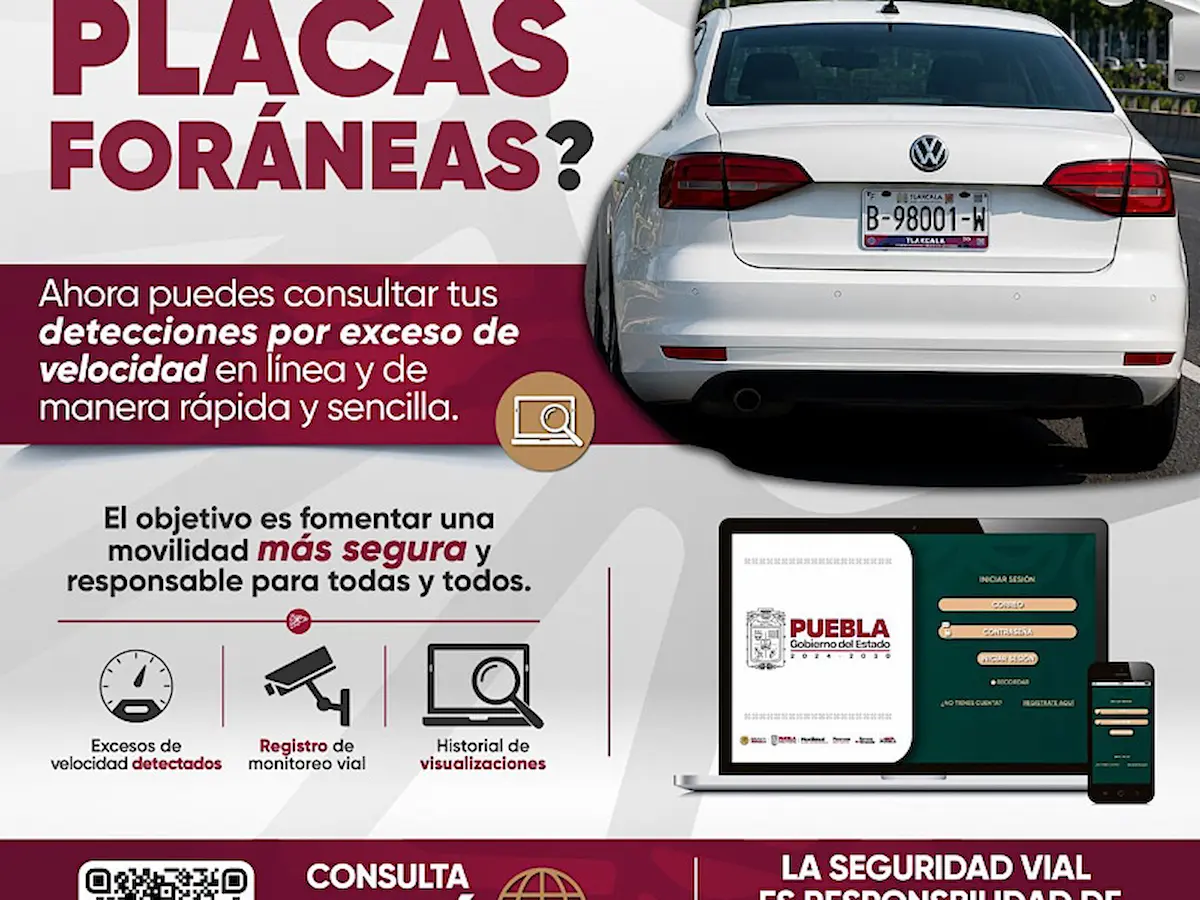 fotoinfracciones de placas foráneas