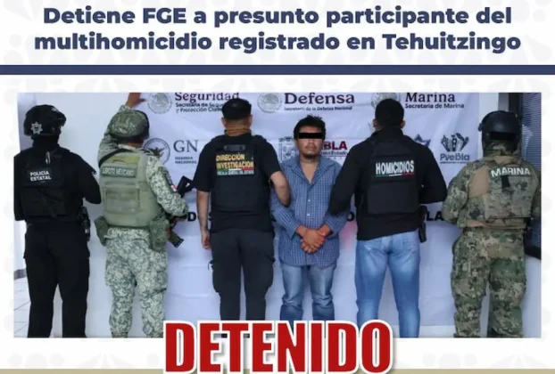 detenidos por la masacre de Tehuitzingo