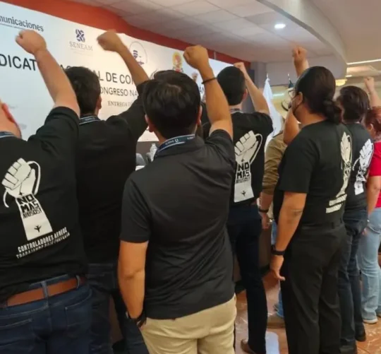 El secretario general de Sinacta, dijo que en caso de concretarse una huelga a menos de un mes de la inauguración del Mundial de Fútbol FIFA 2026, garantizarán que continúen las operaciones aéreas en un 30 por ciento