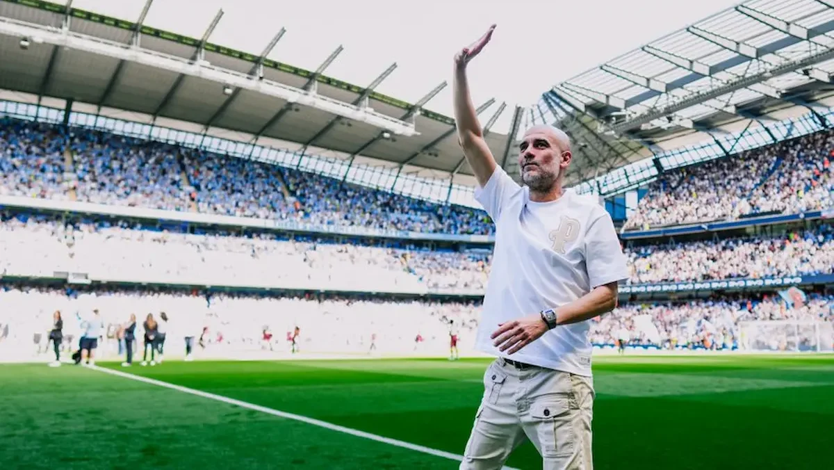 Guardiola confirmó que dejará al club inglés a final de temporada tras conquistar veinte títulos, incluyendo seis Premier League y una Champions League, en los casi diez años que ha estado en el cargo.