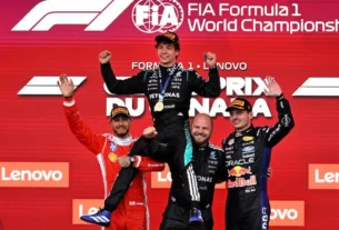 El italiano Andrea Kimi Antonelli (Mercedes) festejó su cuarto triunfo seguido al ganar el Gran Premio de Canadá, el quinto del Mundial de Fórmula Uno