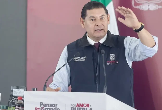armenta en la mananera de puebla