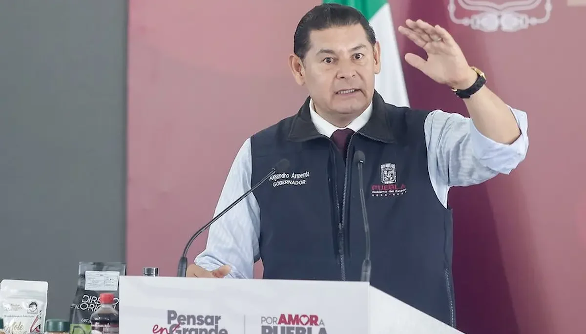 armenta en la mananera de puebla