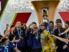 El Inter de Milán logró el tercer doblete de Liga y Copa de Italia de su historia tras derrotar 2-0 al Lazio por 2-0 en la final de la Coppa Italia este miércoles en el Estadio Olímpico de Roma.