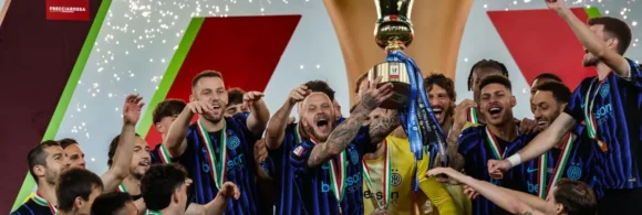 El Inter de Milán logró el tercer doblete de Liga y Copa de Italia de su historia tras derrotar 2-0 al Lazio por 2-0 en la final de la Coppa Italia este miércoles en el Estadio Olímpico de Roma.