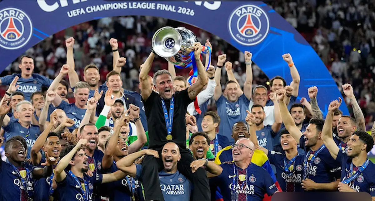 PGS es bicampeón de Europa; en penales definió la Champions League contra el Arsenal