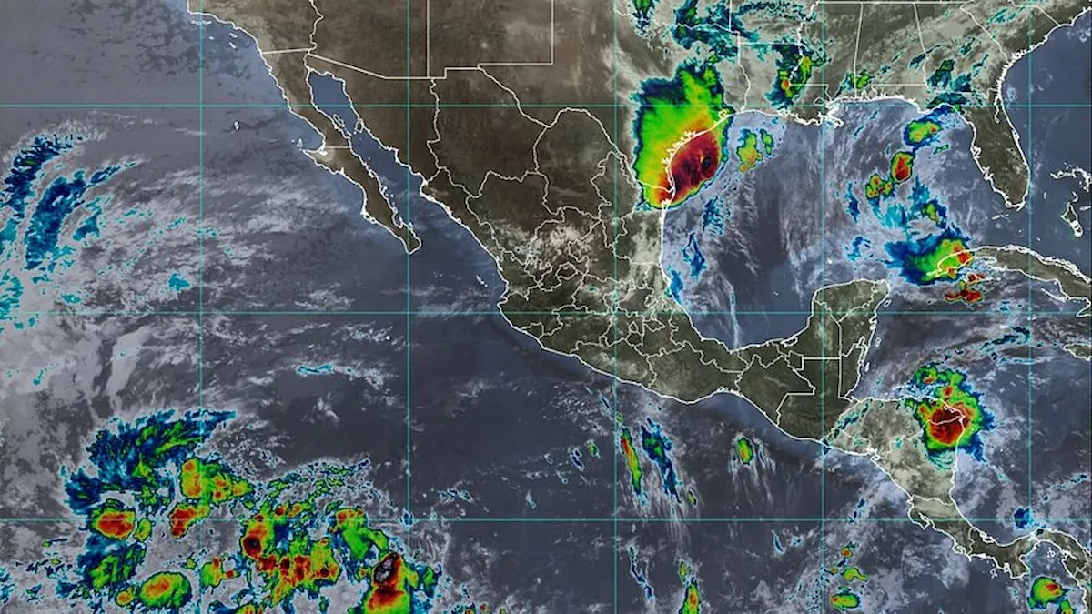 Sin embargo, a pesar de la presencia de este sistema, gran parte del país continuará bajo los efectos de una intensa onda de calor.