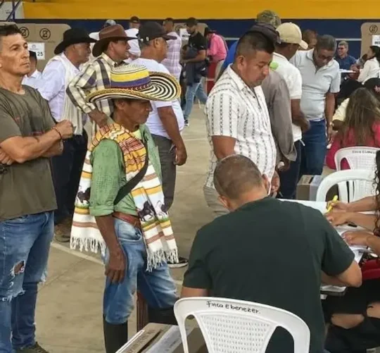 Más de 41 millones de ciudadanos que están habilitados para votar en primera vuelta por el sucesor del actual mandatario, Gustavo Petro