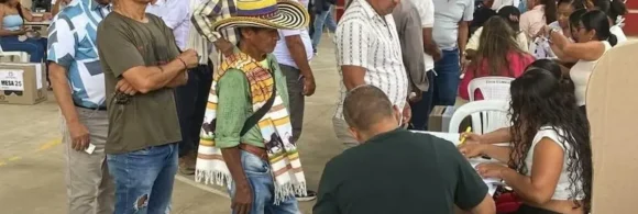 Más de 41 millones de ciudadanos que están habilitados para votar en primera vuelta por el sucesor del actual mandatario, Gustavo Petro