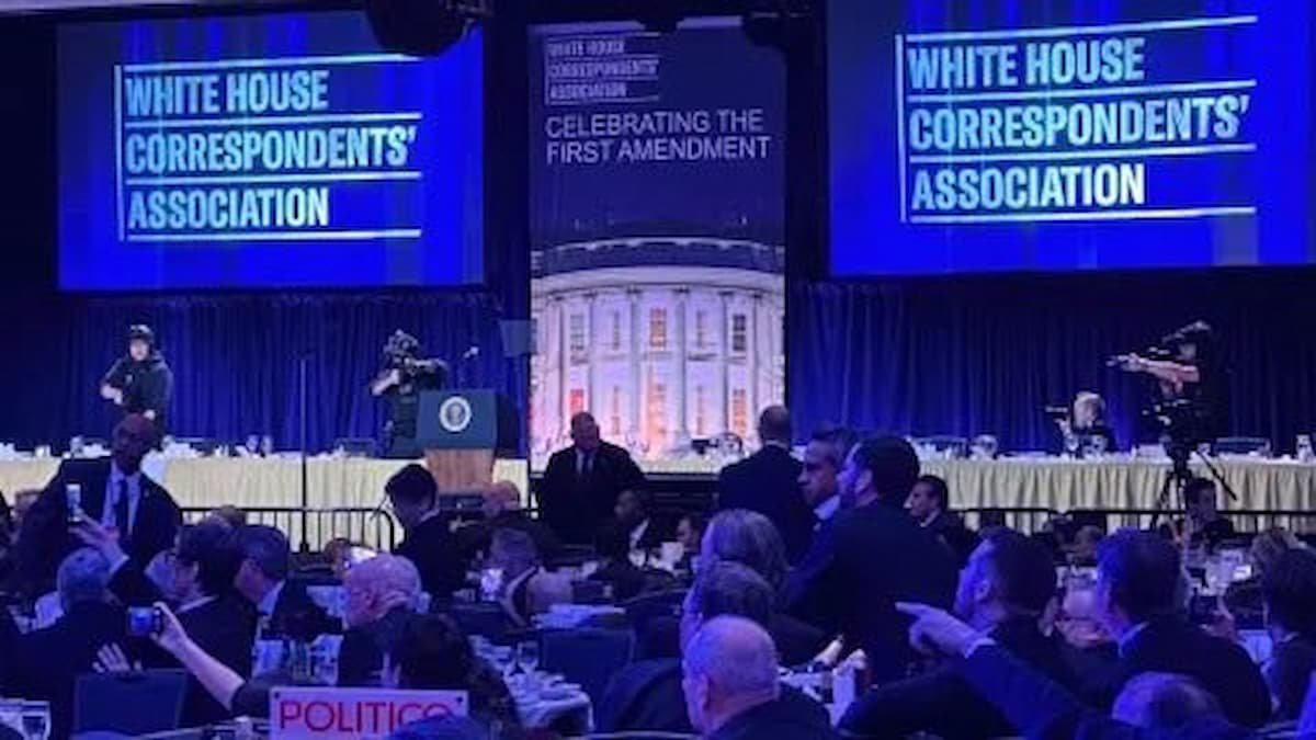 La presidenta de la WHCA no precisó si Trump estará presente en el acto.