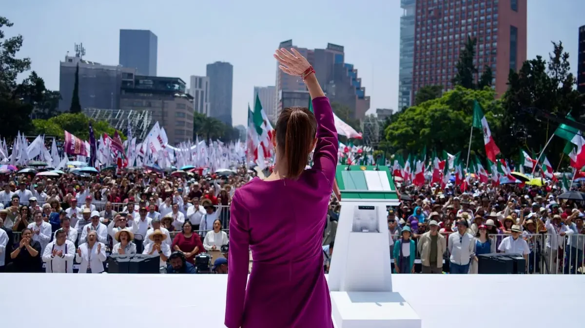 Sheinbaum reiteró su compromiso con la continuidad del proyecto político iniciado por la llamada Cuarta Transformación