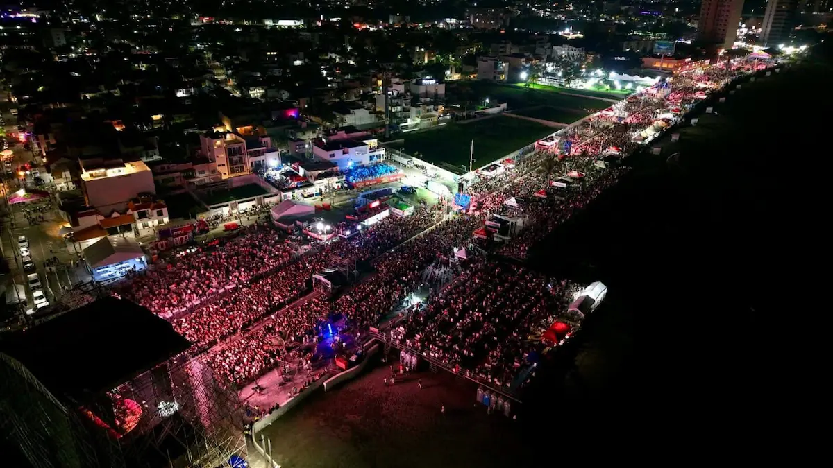 Salsa Fest 2026 en Veracruz reúne a 580 mil personas y deja más de 900 mdp, logrando 100% de ocupación hotelera y éxito internacional