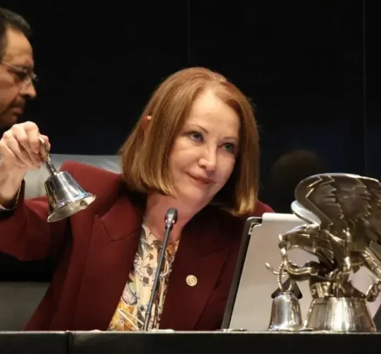 La senadora ocupará su nuevo puesto una vez que concluya su periodo como presidenta de la mesa directiva del órgano legislativo.