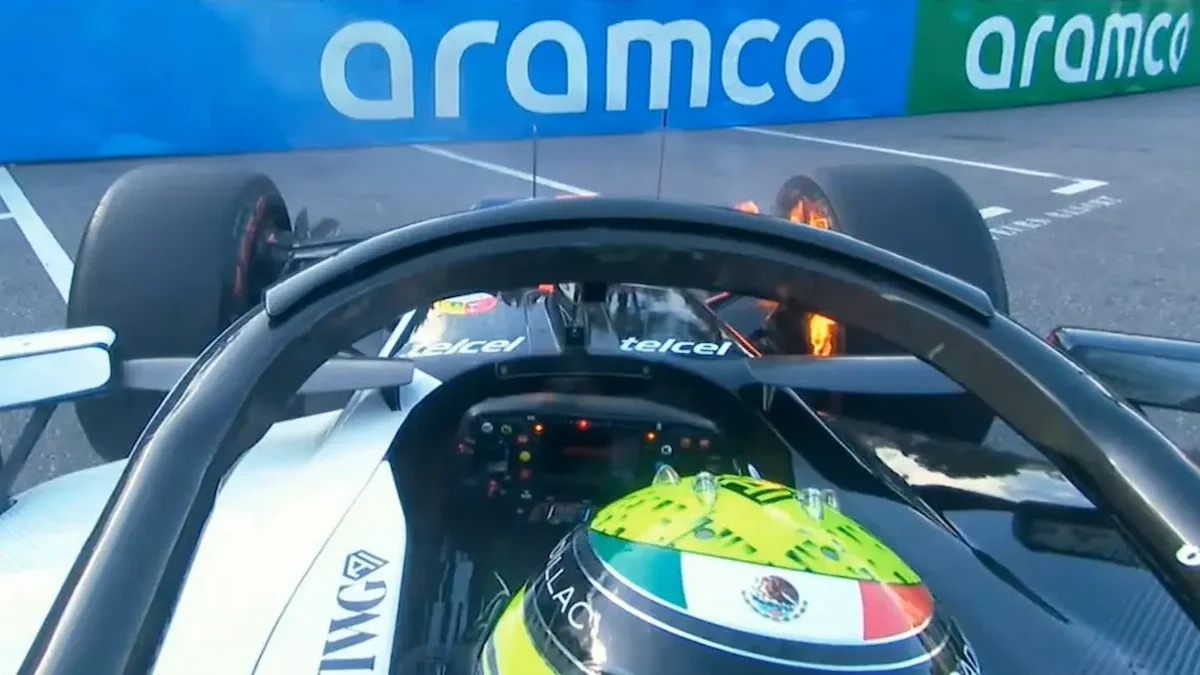 El incendio del monoplaza de Sergio ‘Checo’ Pérez ocurrió durante las prácticas del Gran Premio de Mónaco 2026 de F1