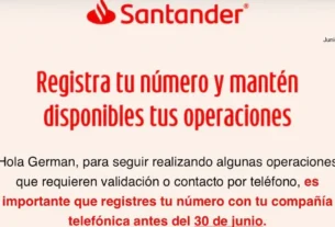 Mediante mensajes enviados a las aplicaciones móviles y correos electrónicos de sus clientes, los bancos hacen un llamado a llevar a cabo esa vinculación directamente con su proveedor de telefonía
