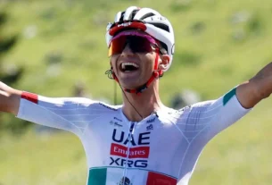 El mexicano Isaac del Toro ganó el Tour de Auvernia Ródano Alpes con un tiempo de 3 horas, 35 minutos y 7 segundos
