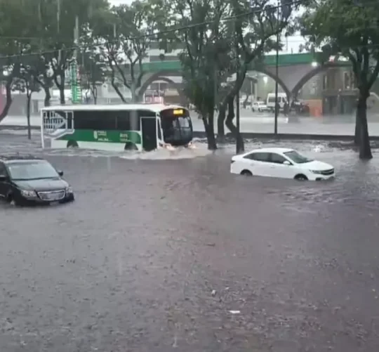 Intensas lluvias se registraron en Puebla el 28 de junio de 2026.