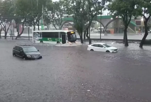 Intensas lluvias se registraron en Puebla el 28 de junio de 2026.