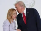 Trump dijo que la primera ministra italiana le ‘rogó’ tomarse una foto juntos en la cumbre del G7 en Francia