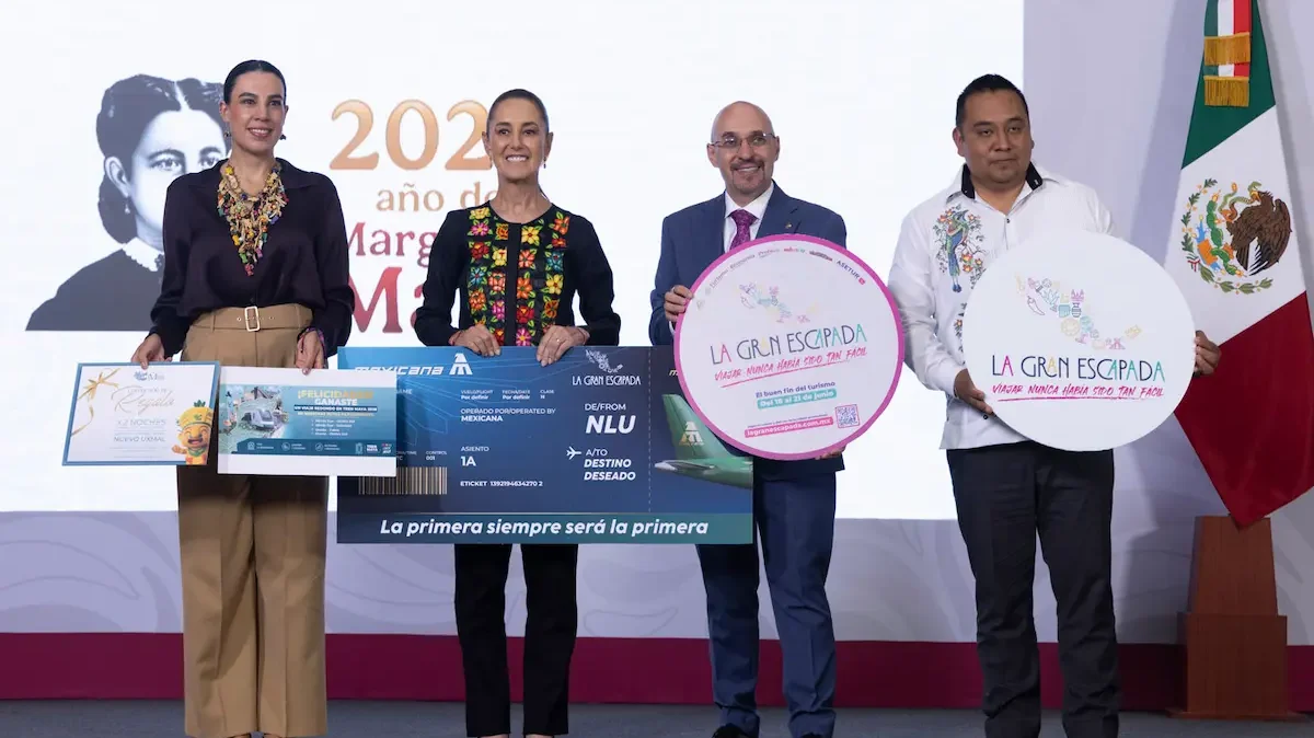 Por primera vez, dijo, se incorporaron experiencias comunitarias. “Por ejemplo, las luciérnagas que vienen de Tlaxcala y a todos los pequeños comerciantes y casas de artesanías”.