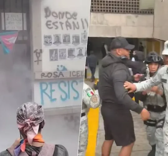 Amnistía Internacional externó su "preocupación" por el desalojo con el uso de la fuerza pública que sufrieron mujeres del colectivo trans que se manifestaban en Gobernación