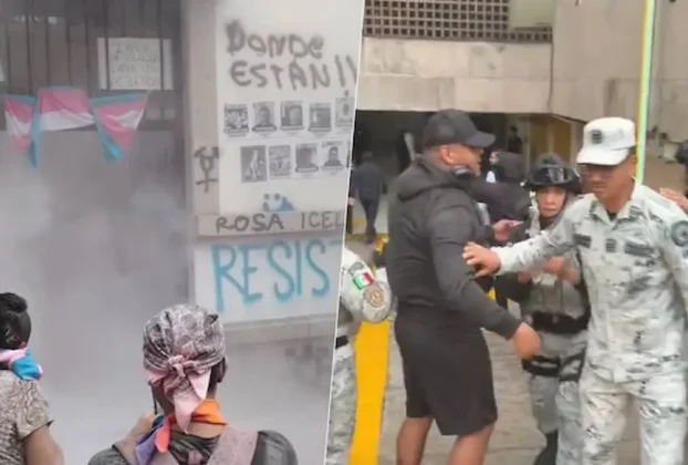 Amnistía Internacional externó su "preocupación" por el desalojo con el uso de la fuerza pública que sufrieron mujeres del colectivo trans que se manifestaban en Gobernación
