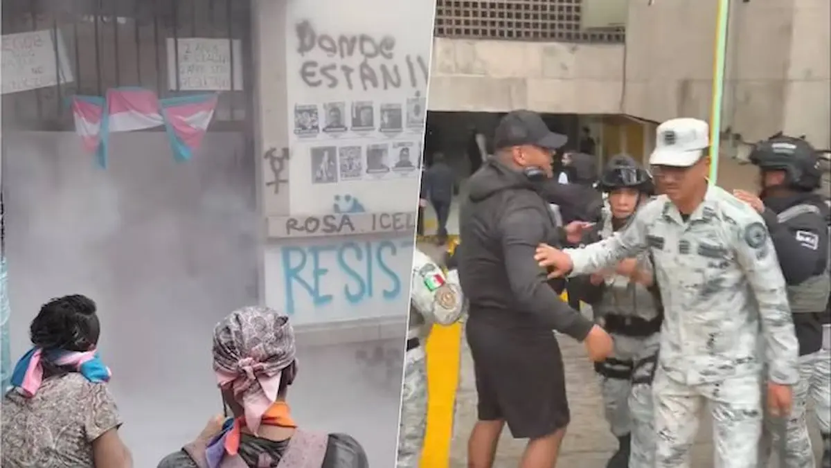Amnistía Internacional externó su "preocupación" por el desalojo con el uso de la fuerza pública que sufrieron mujeres del colectivo trans que se manifestaban en Gobernación