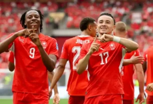 Los suizos iniciaron el Mundial con un discreto empate 1-1 ante Qatar antes de golear a Bosnia con una ráfaga de goles en el tramo final del encuentro.