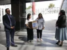 personas protestando ante la ley de infancias trans