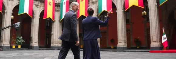 El encuentro entre Sheinbaum y Felipe VI marca un nuevo paso en la normalización de la relación tras la crisis por la petición de perdón por la conquista